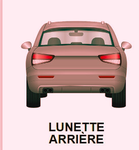 lunette arrière